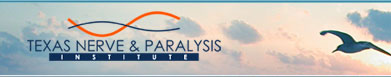 Texas nerve and paralysis institute logo theme picture